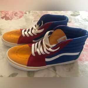 Vans Kids Multicolor High-Top Sneakers Sk8-hi new with out tags